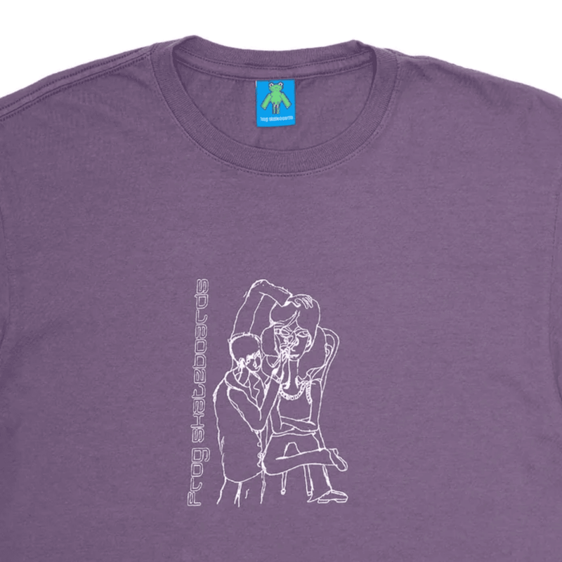 Frog Skateboards Make Up Artist T-Shirt | Old Purple - The Vines Supply Co