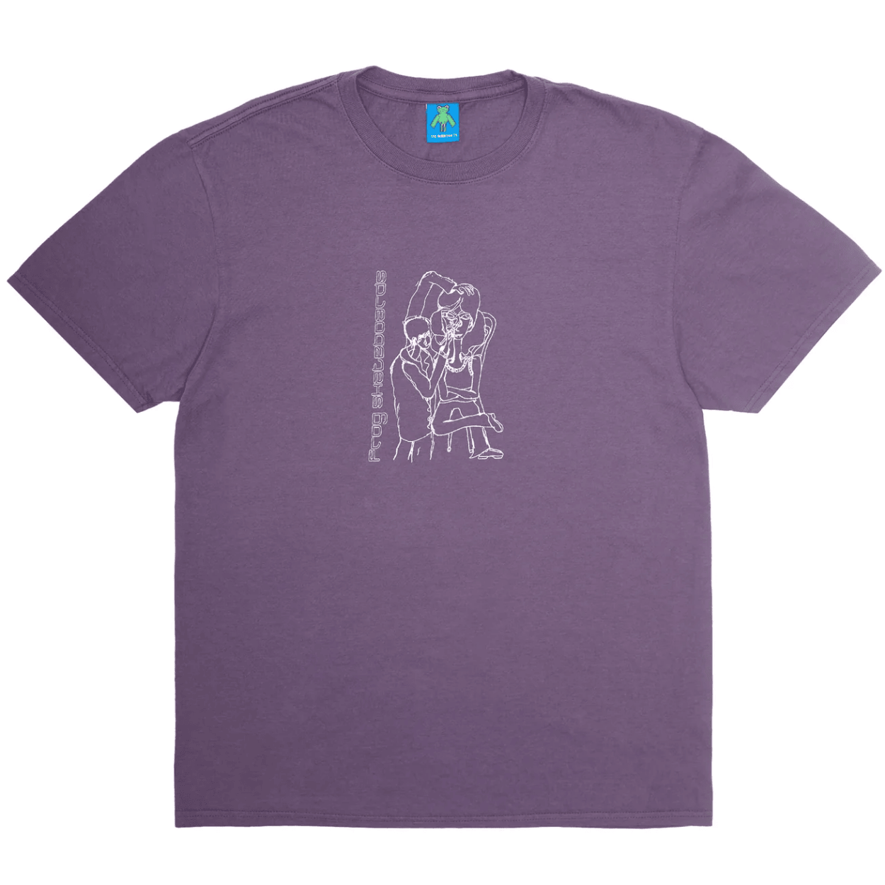 Frog Skateboards Make Up Artist T-Shirt | Old Purple - The Vines Supply Co