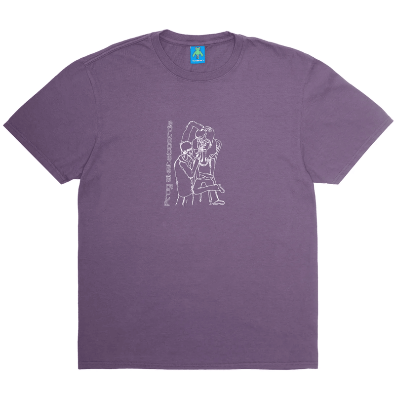 Frog Skateboards Make Up Artist T-Shirt | Old Purple - The Vines Supply Co