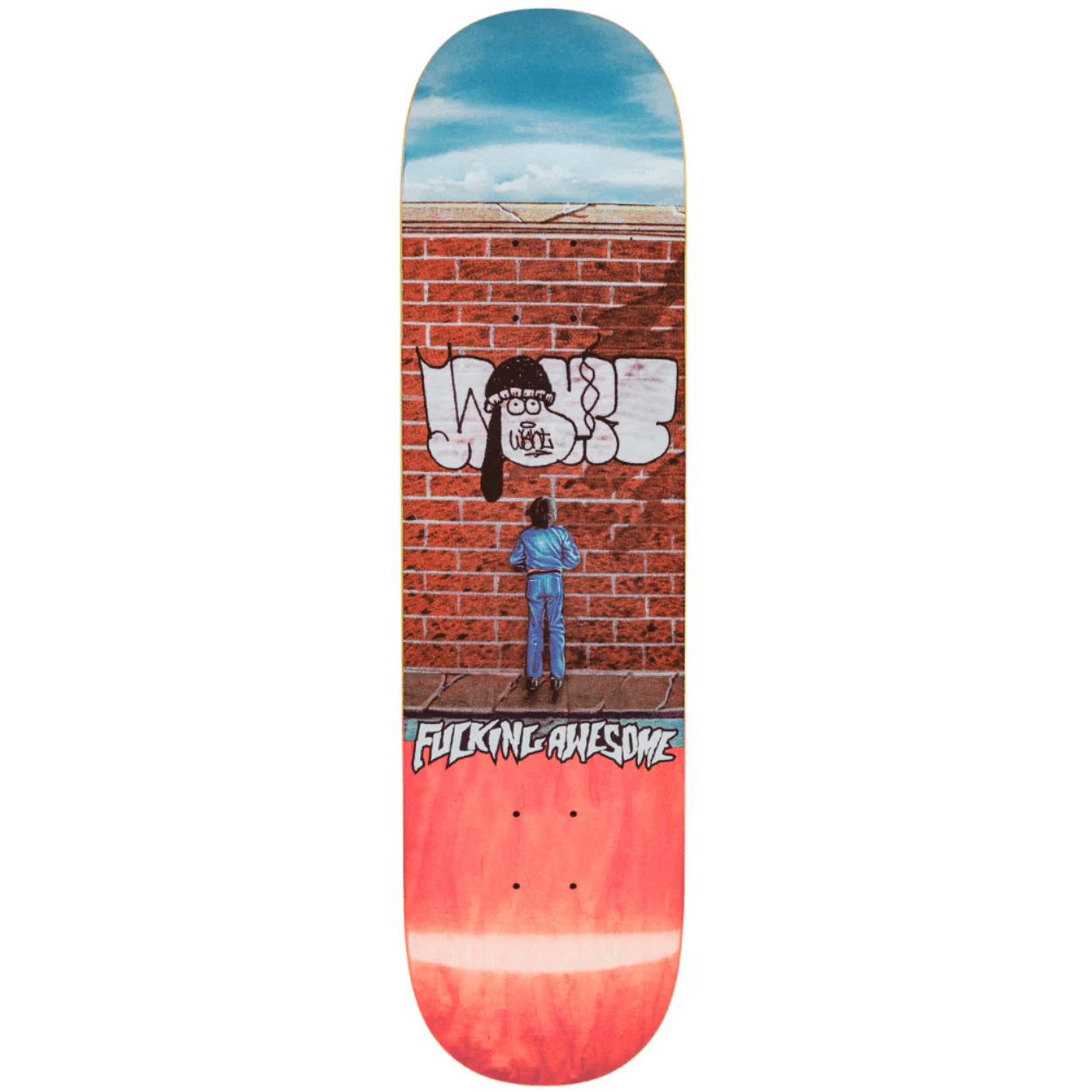 スケートボード FUCKINGAWESOME / Wanto/Dill-Crime Face Fucking Awesome Wanto / Dill Crime Face Skateboard Deck