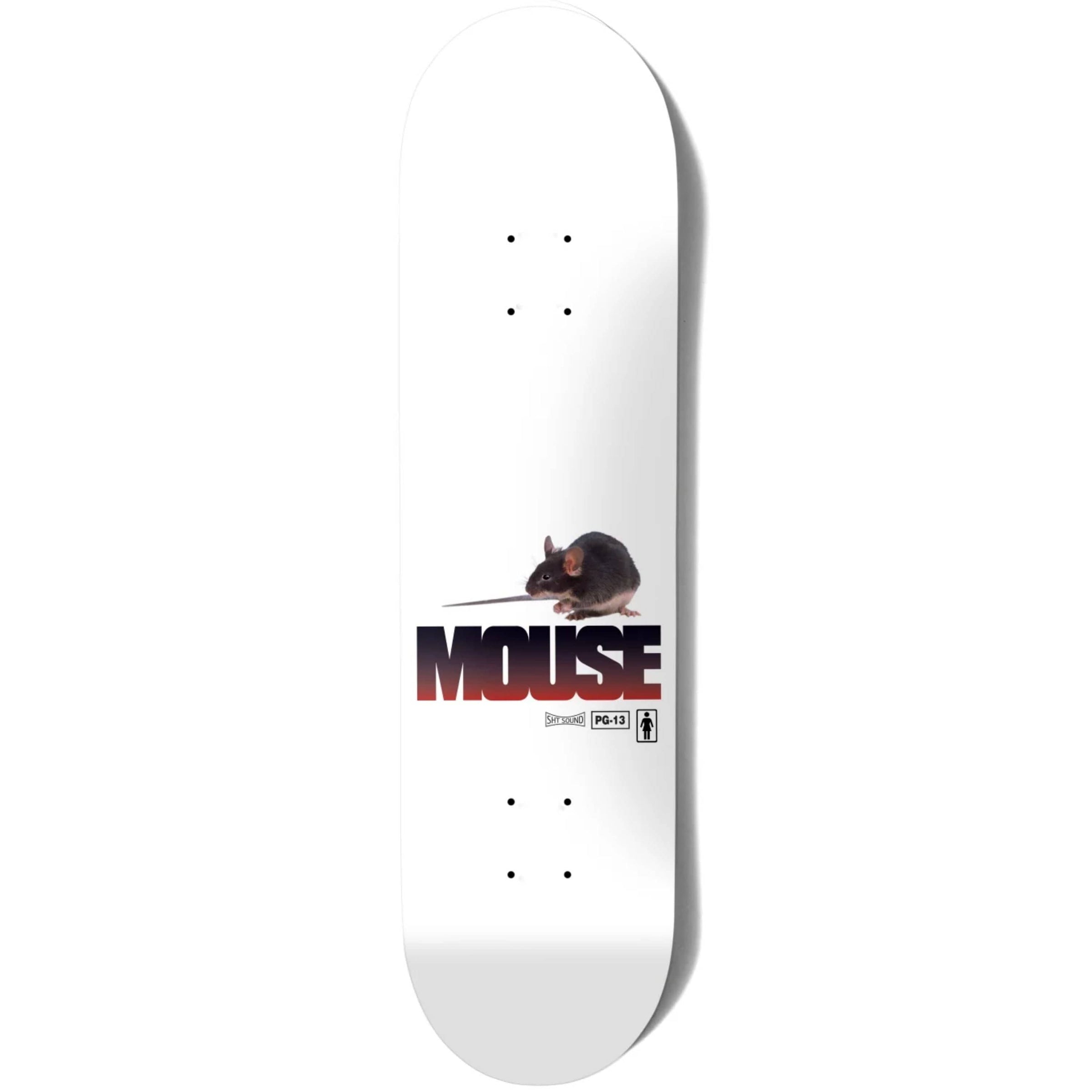 Girl Mouse Mike Carroll G016 Skateboard Deck | 8.375"