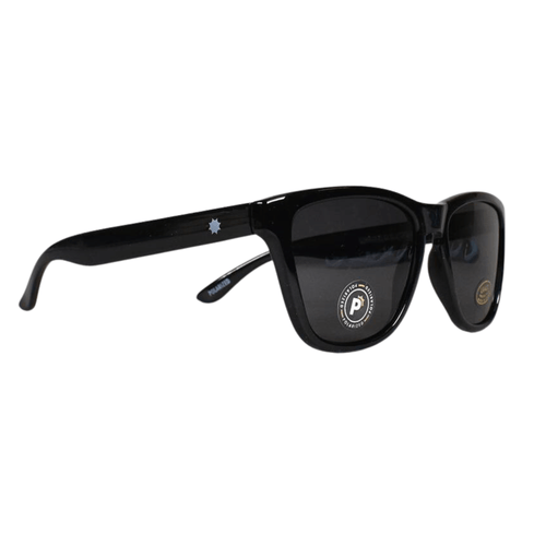 Glassy Glassy Deric Polarised Sunglasses | Black Sunglasses | The Vines
