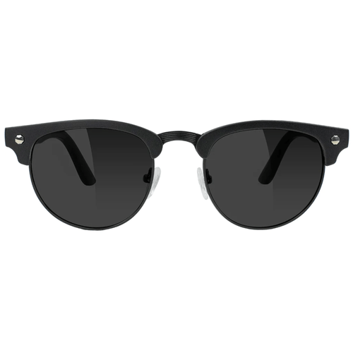 Glassy Glassy Morrison Polarized Sunglasses | Matte Black Sunglasses | The Vines