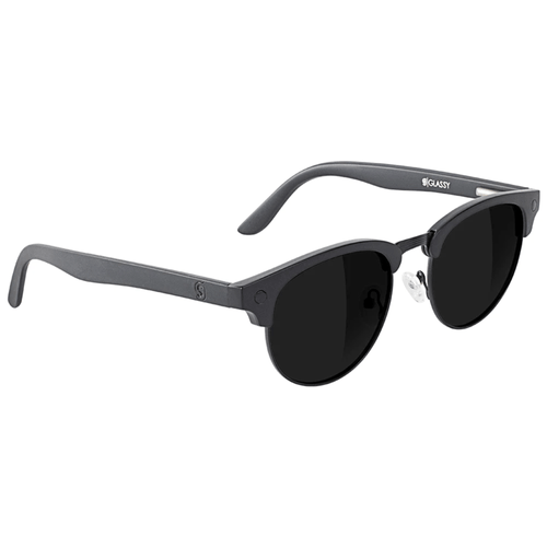 Glassy Glassy Morrison Polarized Sunglasses | Matte Black Sunglasses | The Vines