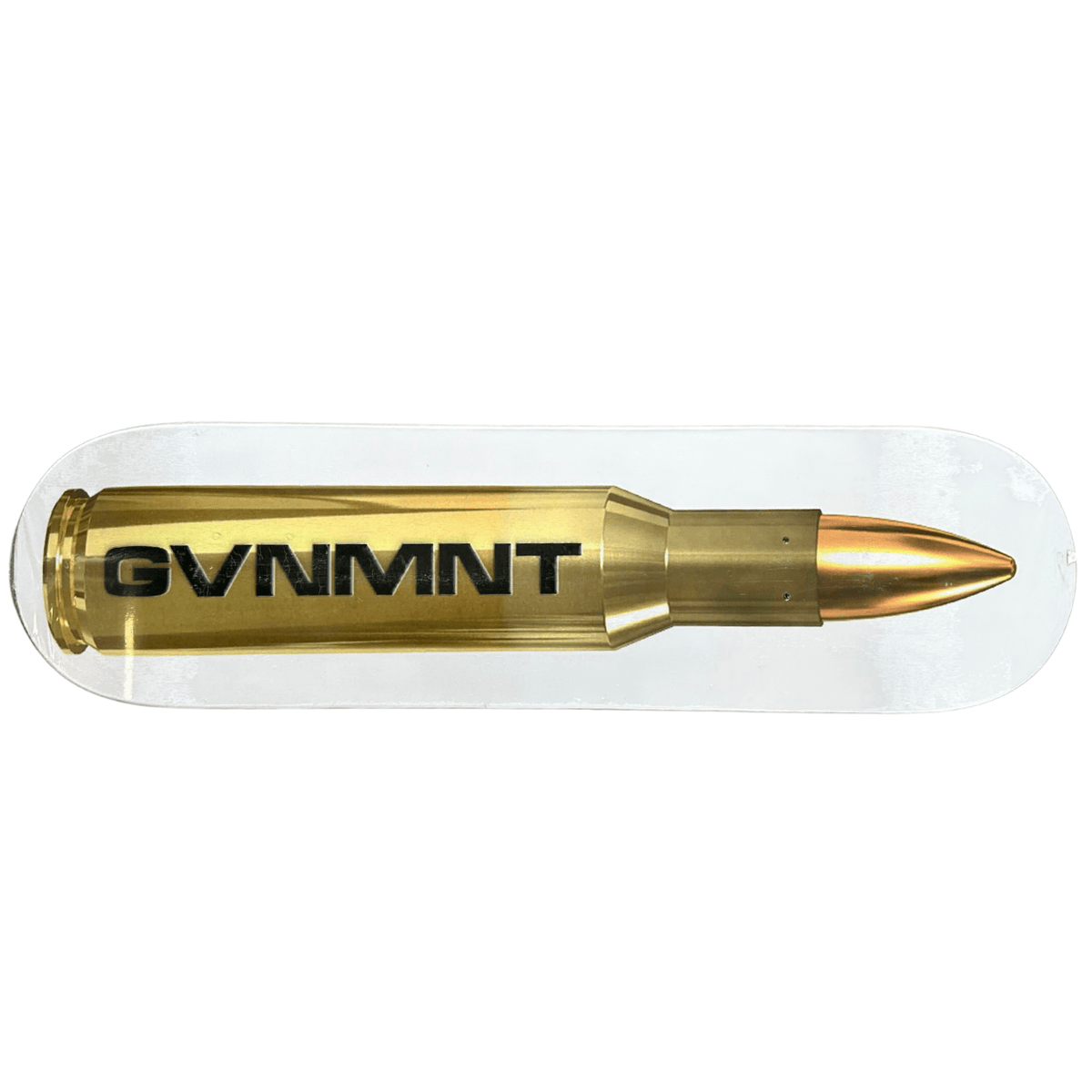 GVNMNT Clothing Co Bullet Skateboard Deck | 8.25" - The Vines Supply Co