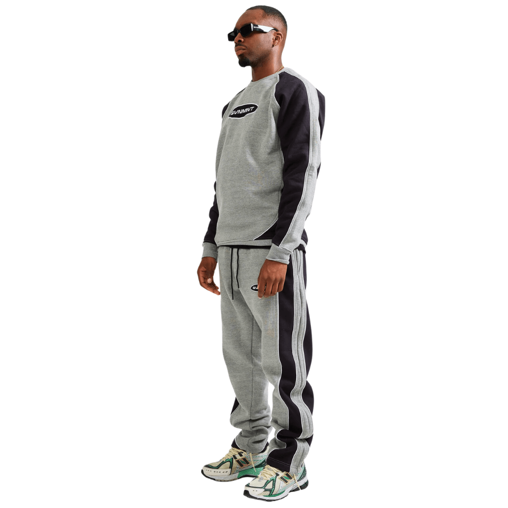 GVNMNT 2TONE Crew Sweatshirt | Grey - The Vines Supply Co