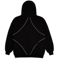 GVNMNT Clothing Co Exo Hoodie | Black & Red - The Vines Supply Co