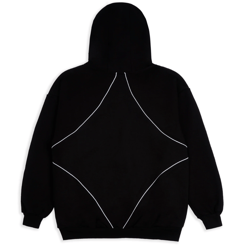 GVNMNT Clothing Co Exo Hoodie | Black & Red - The Vines Supply Co