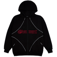 GVNMNT Clothing Co Exo Hoodie | Black & Red - The Vines Supply Co