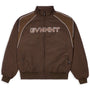 GVNMNT Chambers Track Top | Chocolate & Walnut