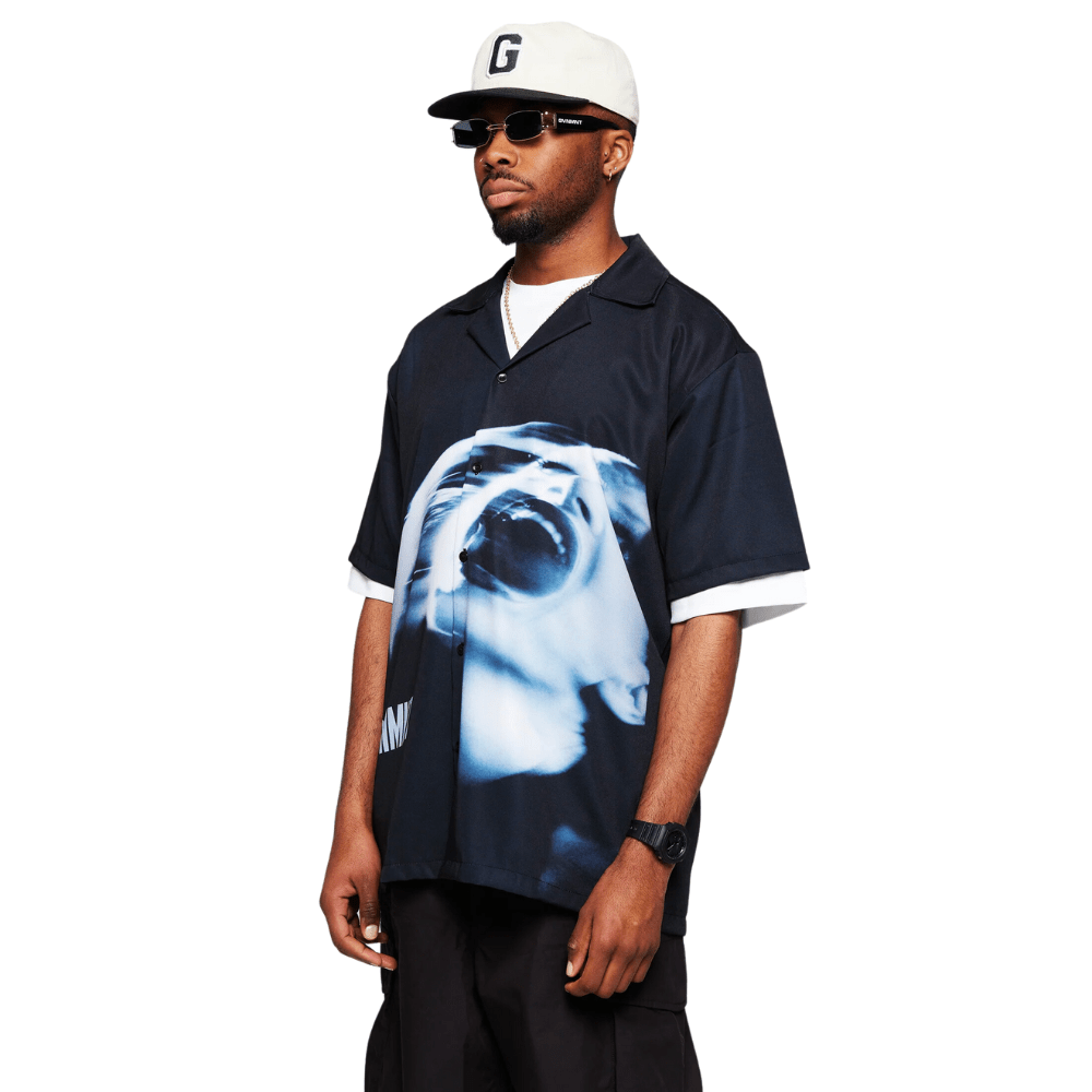 GVNMNT Clothing Co Screamism Shirt | Black - The Vines Supply Co