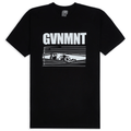 Black Eyes Out T-Shirt by GVNMNT Clothing Co featuring eye graphic print on soft cotton tee.