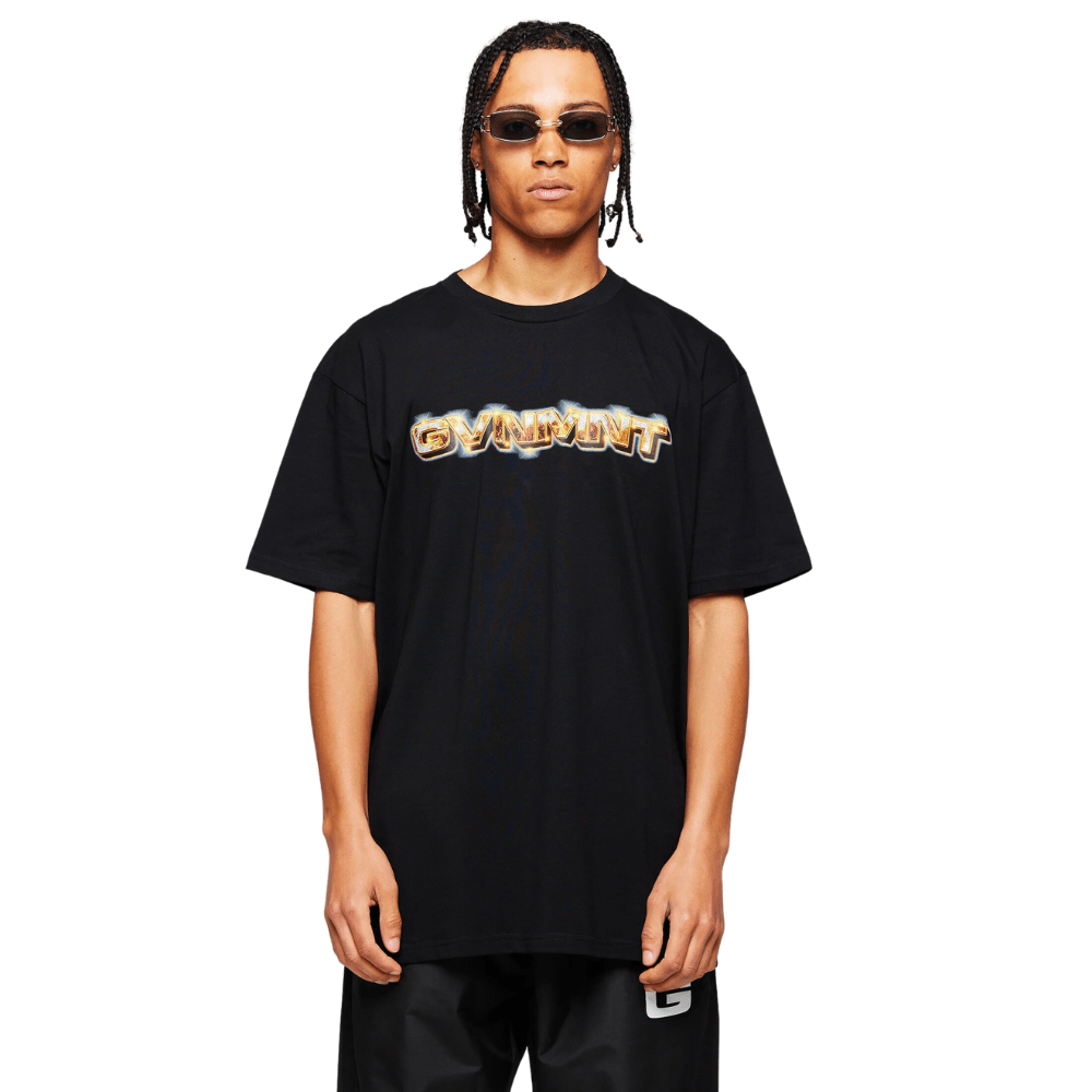GVNMNT Clothing Co Ice T-Shirt | Black - The Vines Supply Co