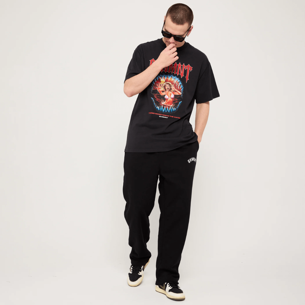 GVNMNT Clothing Co Something In The Water T-Shirt | Black - The Vines Supply Co