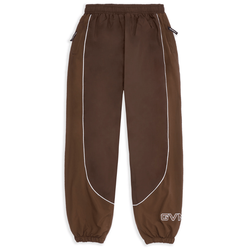 GVNMNT Clothing Co Chambers Track Bottom | Chocolate & Walnut - The Vines Supply Co
