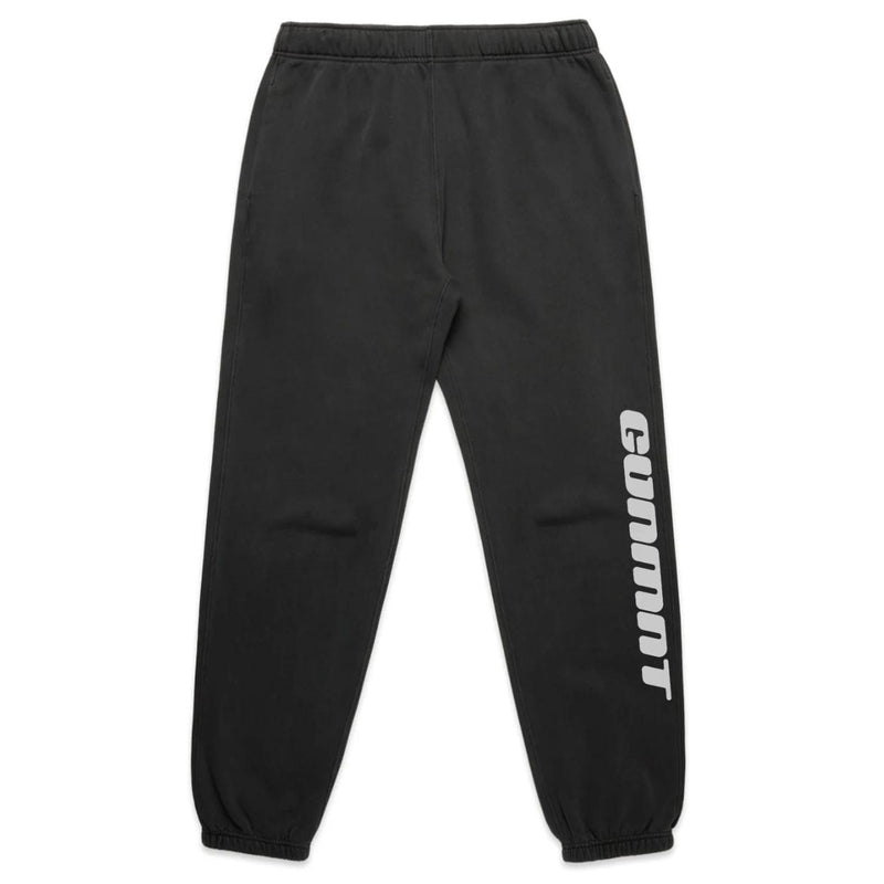 GVNMNT Future Proof Sweatspants in faded black, stylish tracksuit bottoms from GVNMNT Clothing Co, featuring a comfortable fit.