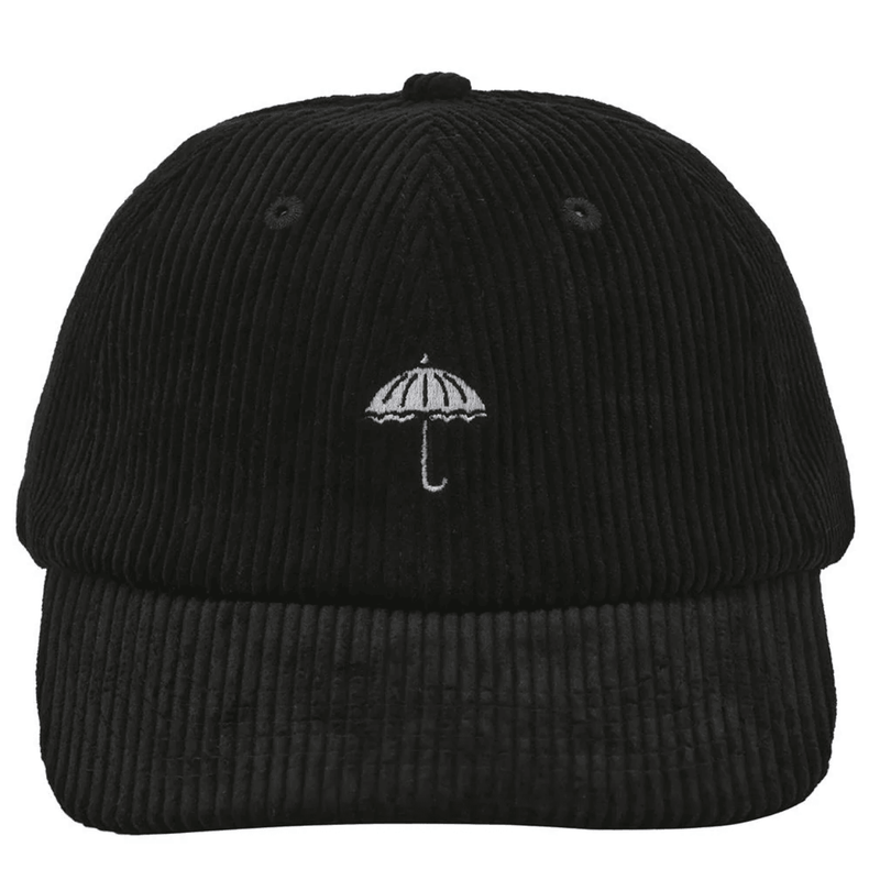 Helas Classic Corduroy Cap | Black - The Vines Supply Co