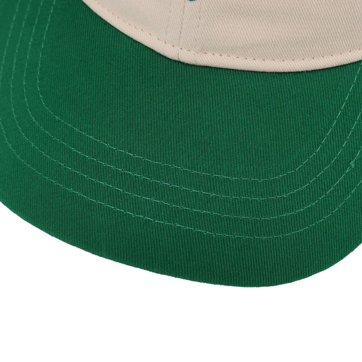 Helas Classic Two Tone Cap | Beige & Green