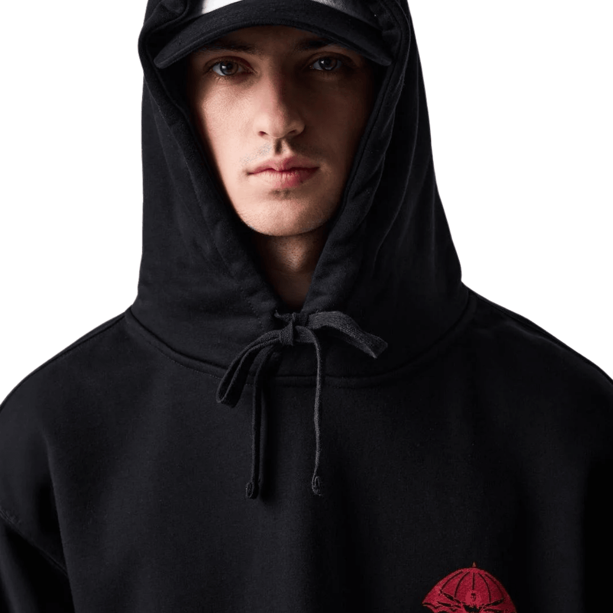Helas Vitruve Hoodie | Black - The Vines Supply Co