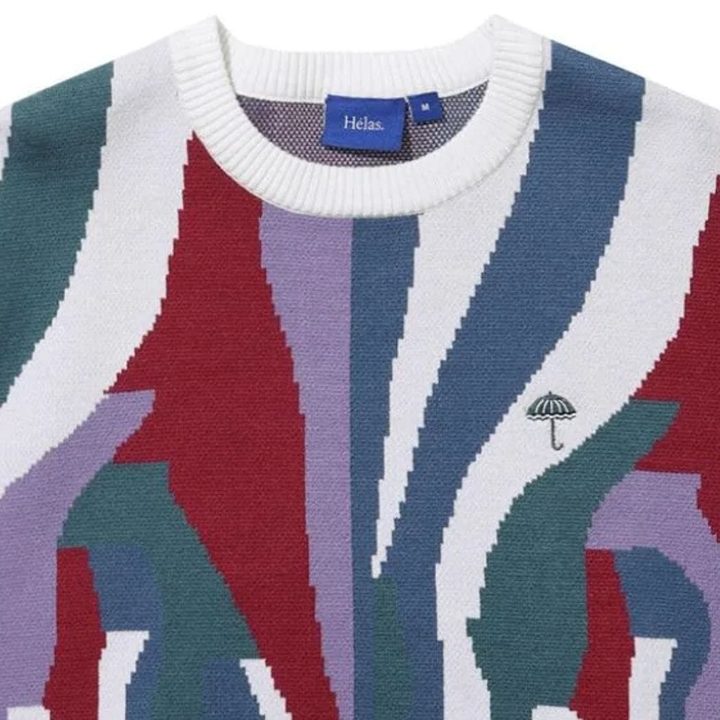 Helas Irreel Crewneck Knit | Purple Multico