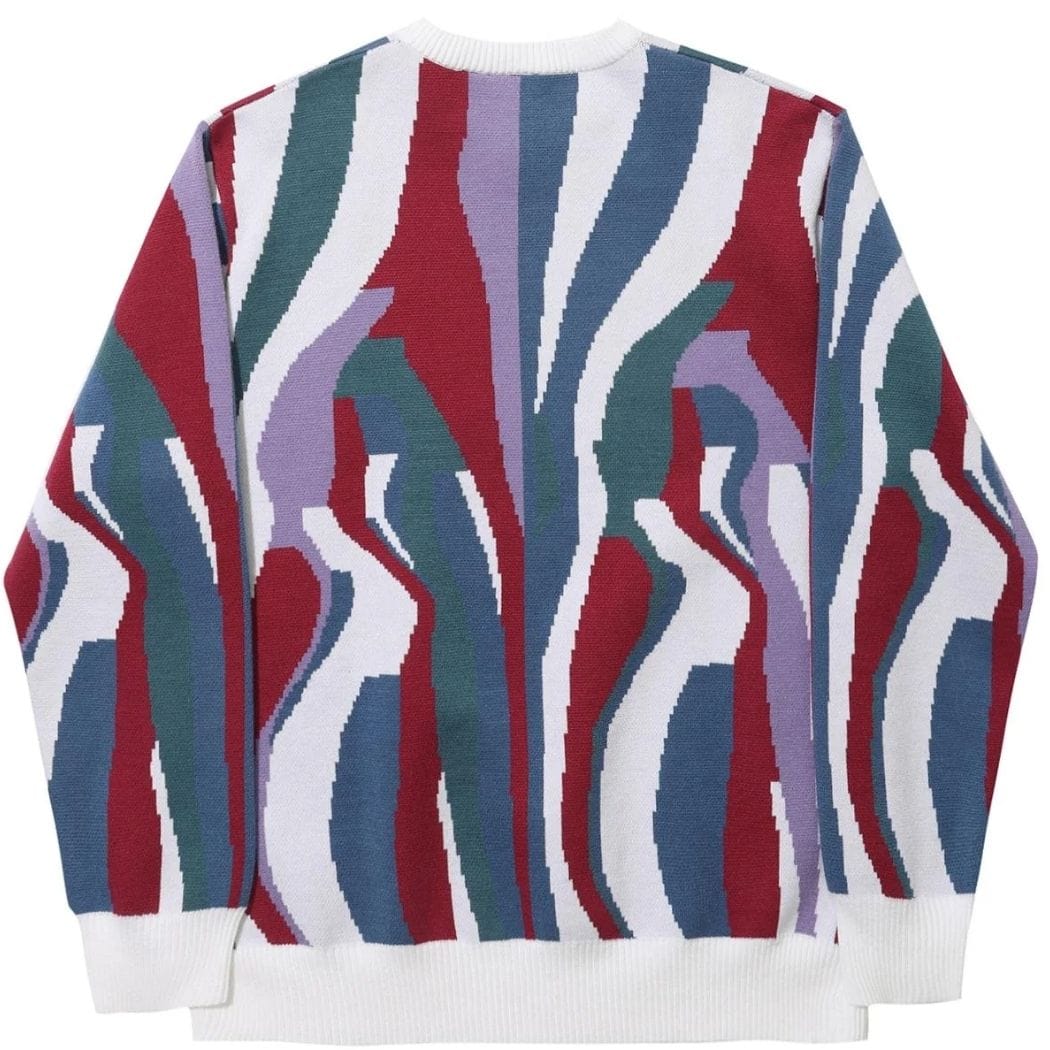 Helas Irreel Crewneck Knit | Purple Multico