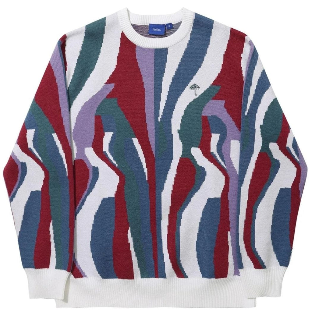 Helas Irreel Crewneck Knit | Purple Multico