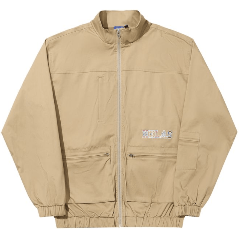 Helas Drapeau Utility Jacket | Beige - The Vines Supply Co