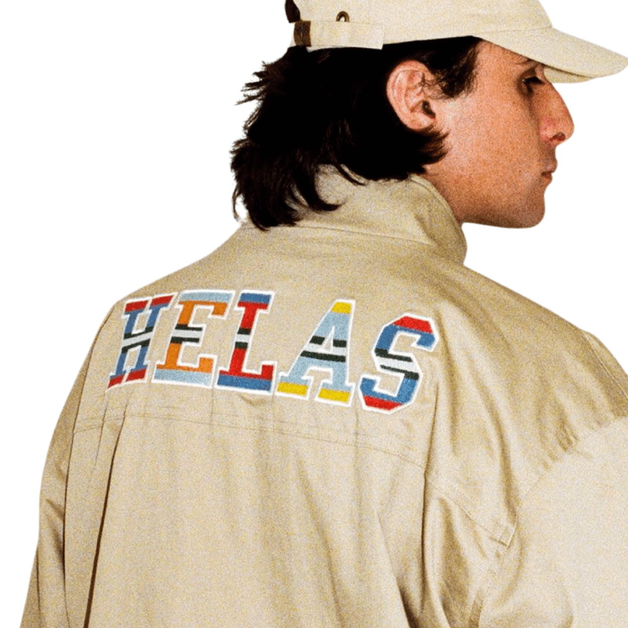 Helas Drapeau Utility Jacket | Beige - The Vines Supply Co