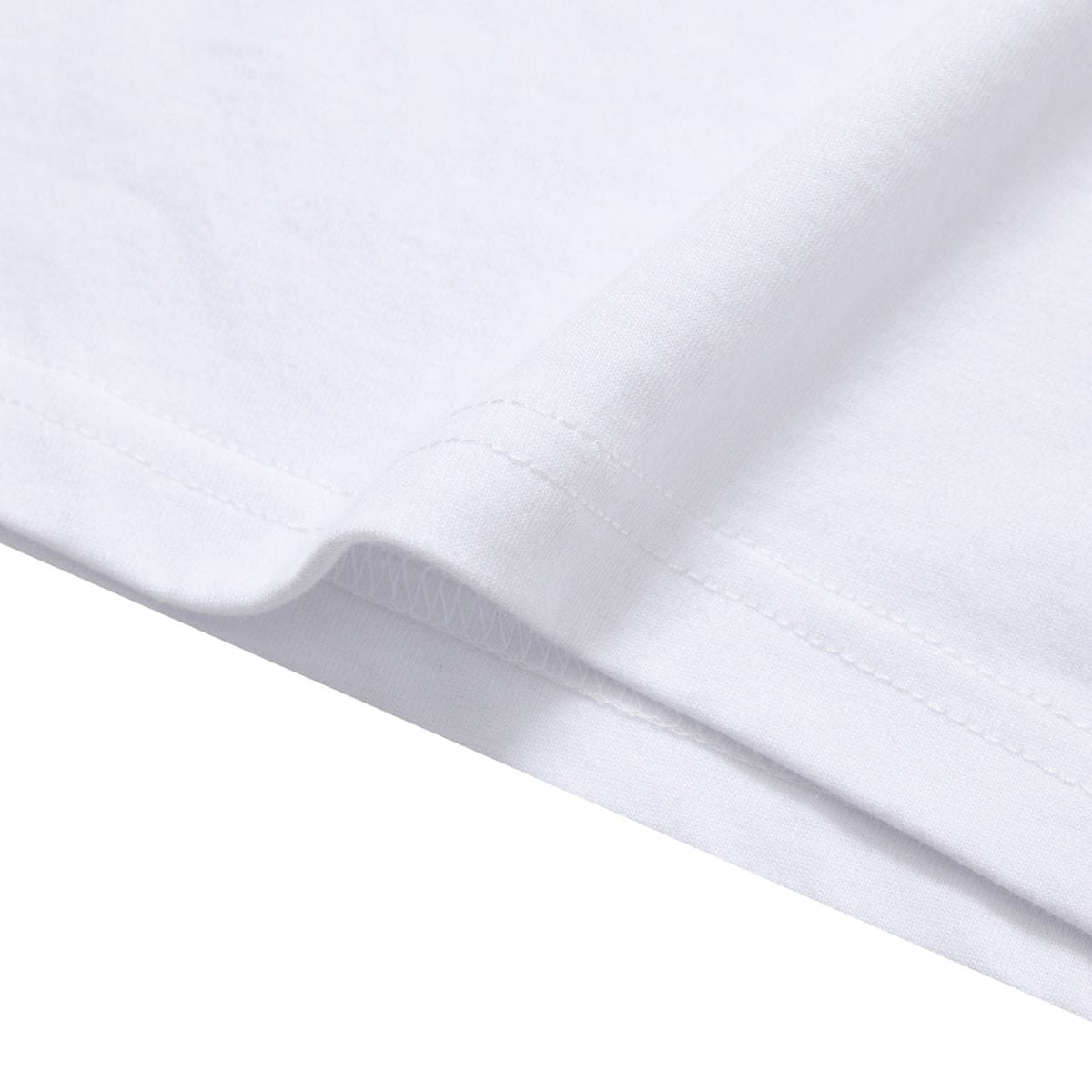 White Helas Jazzy T-Shirt laid flat showing the classic fit and soft cotton fabric, with a subtle brand logo on the chest.