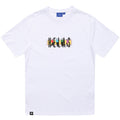 White Helas Jazzy T-Shirt for men, featuring a casual fit and classic crew neckline, made from soft cotton fabric.