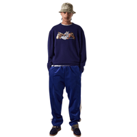 Helas Horses Knit Crewneck | Navy Blue - The Vines Supply Co