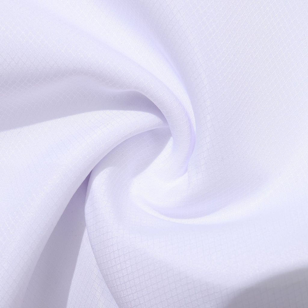 White Helas Facile Sport Shorts laid flat, showing lightweight fabric and elastic waistband, ideal for athletic or casual wear.