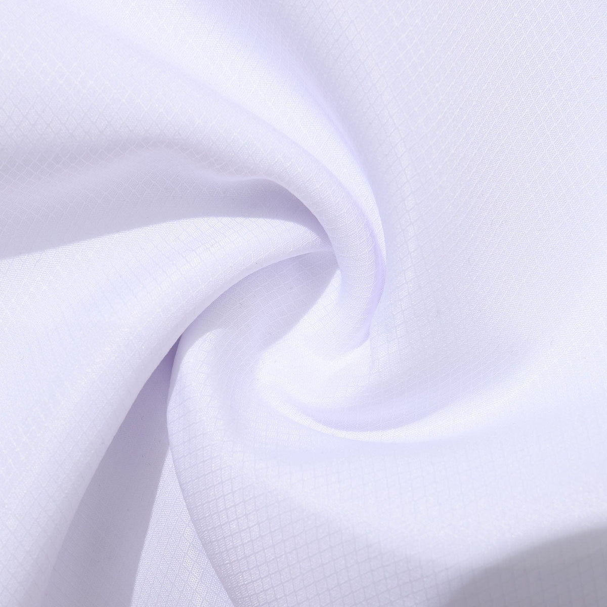 White Helas Facile Sport Shorts laid flat, showing lightweight fabric and elastic waistband, ideal for athletic or casual wear.