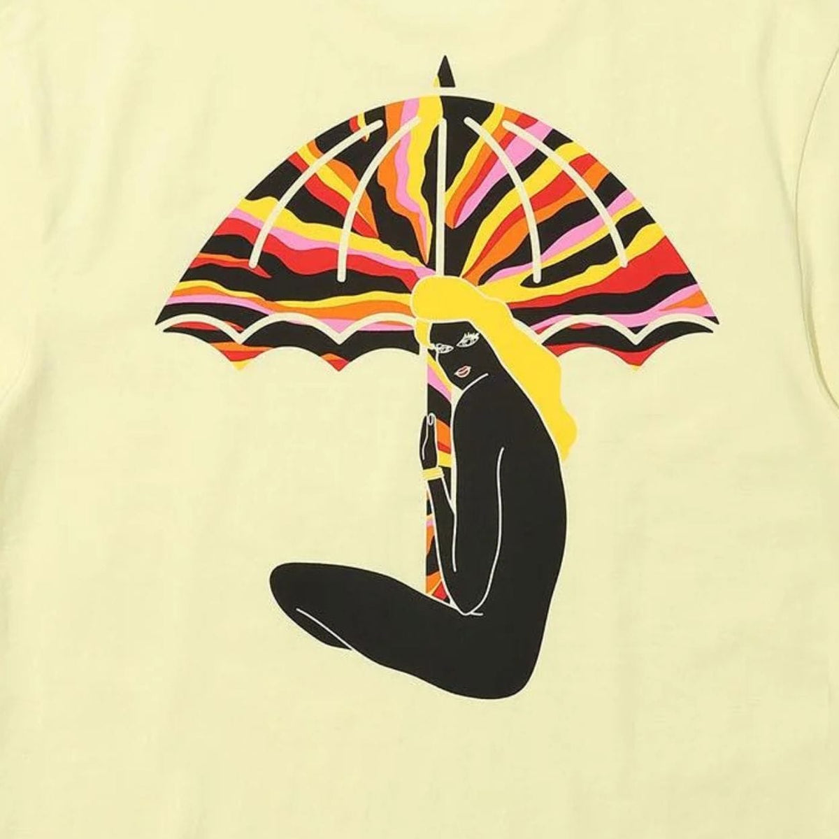 Helas Sunset T-Shirt | Pastel Yellow