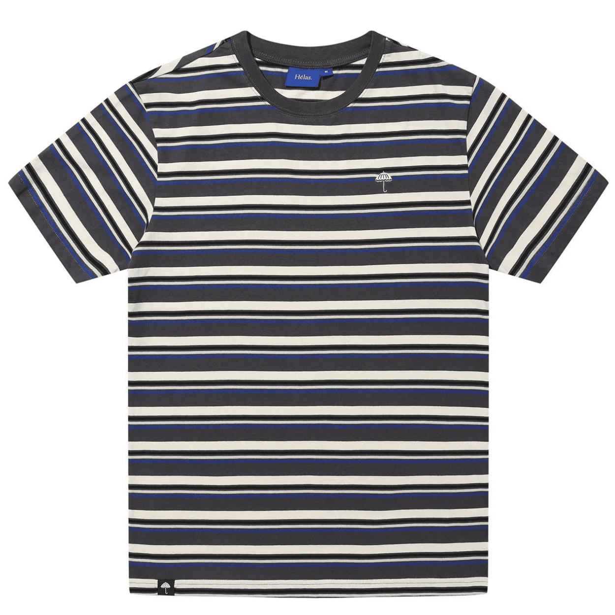 Helas Rayo Striped T-Shirt | Grey - The Vines Supply Co