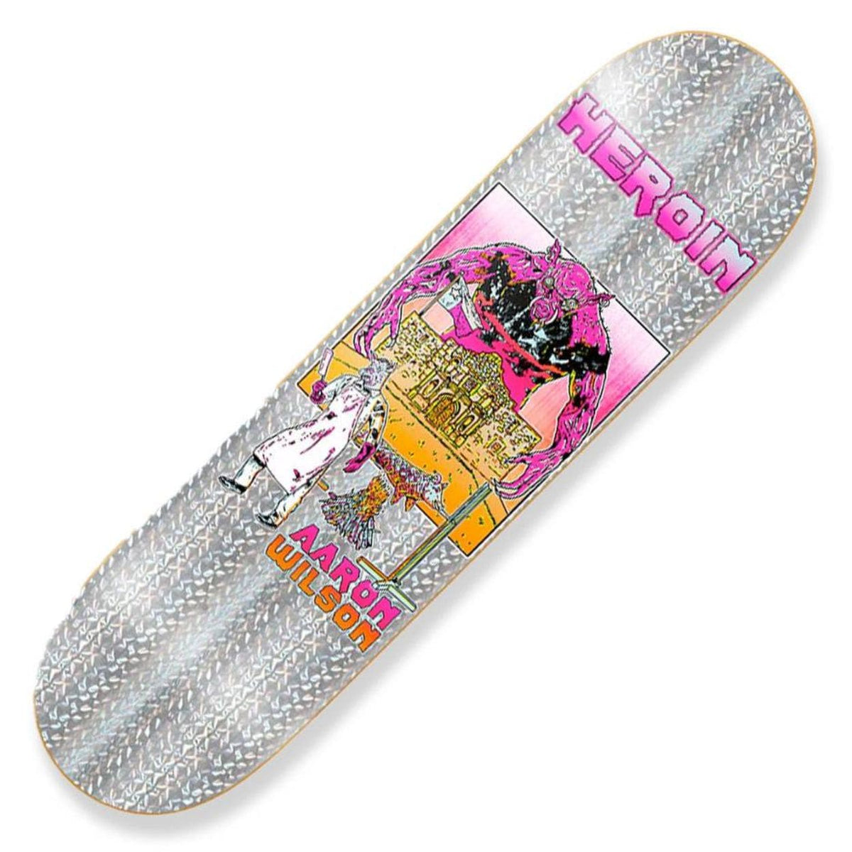 Heroin Aaron Wilson Hellscape Skateboard Deck | 8.5" - The Vines Supply Co