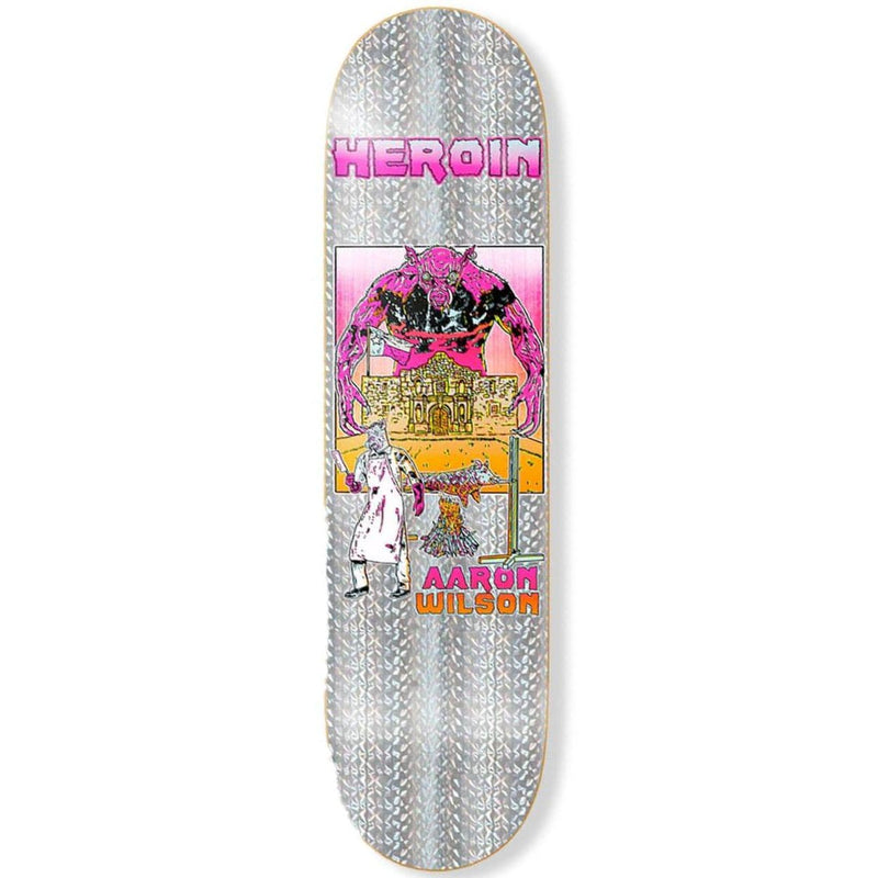 Heroin Aaron Wilson Hellscape Skateboard Deck | 8.5" - The Vines Supply Co