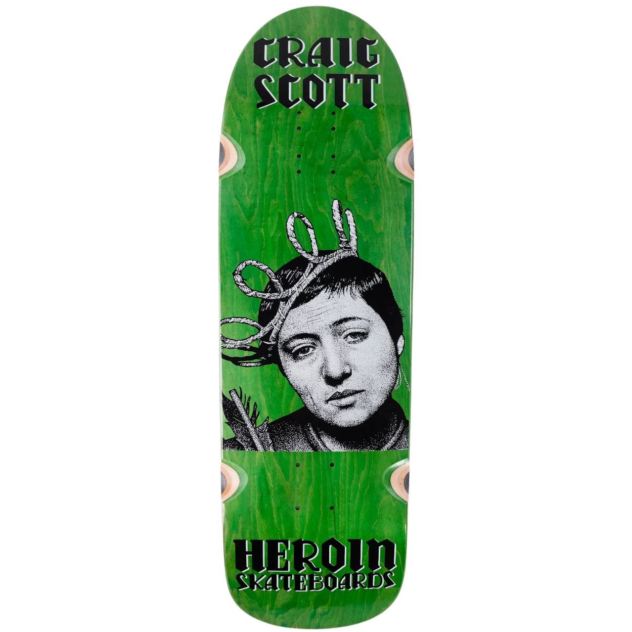 Heroin Craig Questions Joan Skateboard Deck | 9.5" - The Vines Supply Co