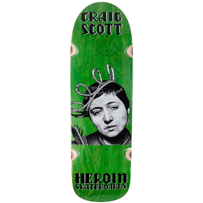 Heroin Craig Questions Joan Skateboard Deck | 9.5" - The Vines Supply Co
