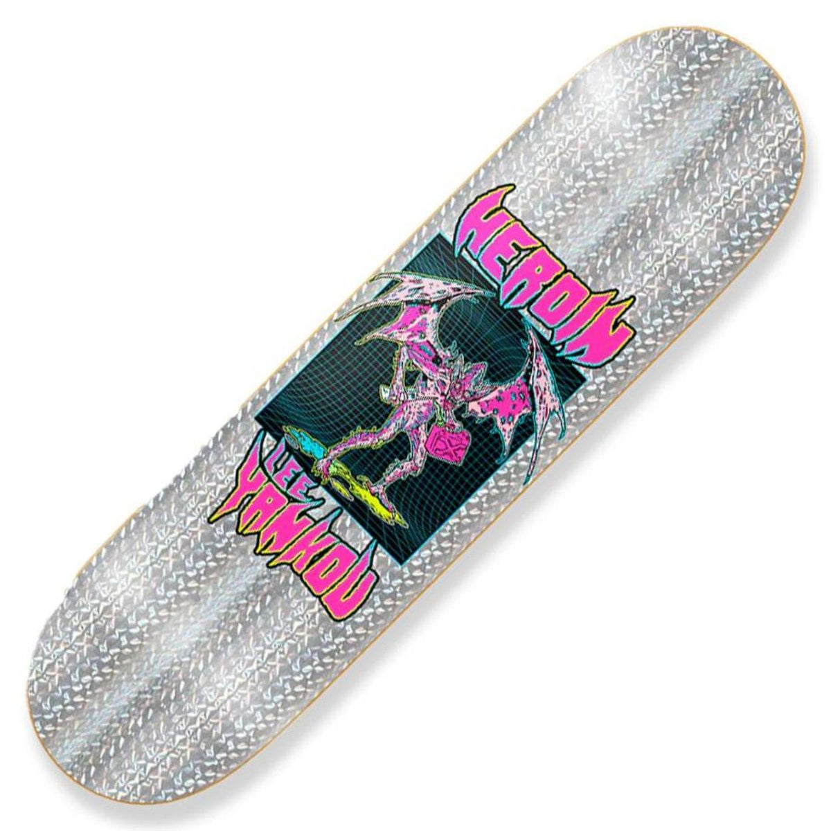 Heroin Lee Yankou Hellscape Skateboard Deck | 8.25" - The Vines Supply Co