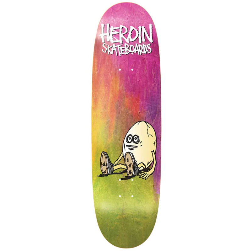 Heroin Rainbow Egg Skateboard Deck | 9.125" - The Vines Supply Co