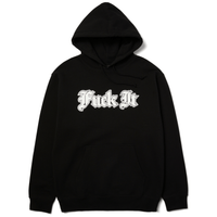 HUF Ives Pullover Hoodie | Black - The Vines Supply Co