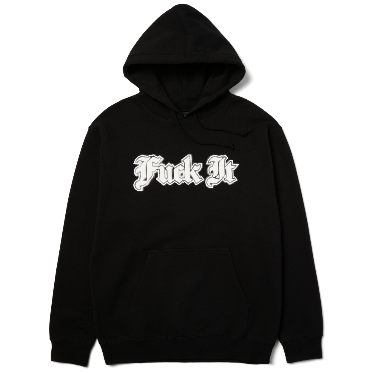 HUF Ives Pullover Hoodie | Black - The Vines Supply Co