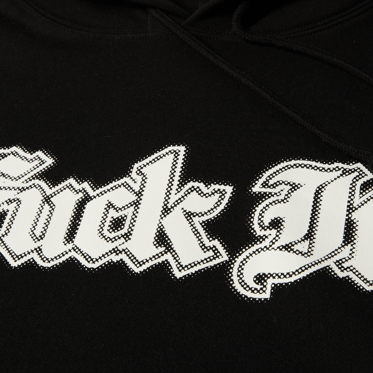 HUF Ives Pullover Hoodie | Black - The Vines Supply Co