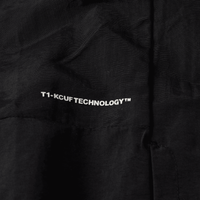 HUF All Caps Shell Jacket | Black - The Vines Supply Co