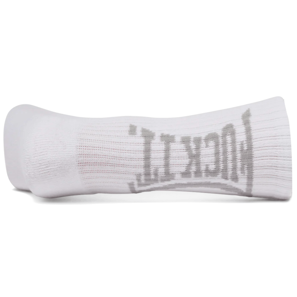 HUF Arched Fuck It Crew Socks | White - The Vines Supply Co