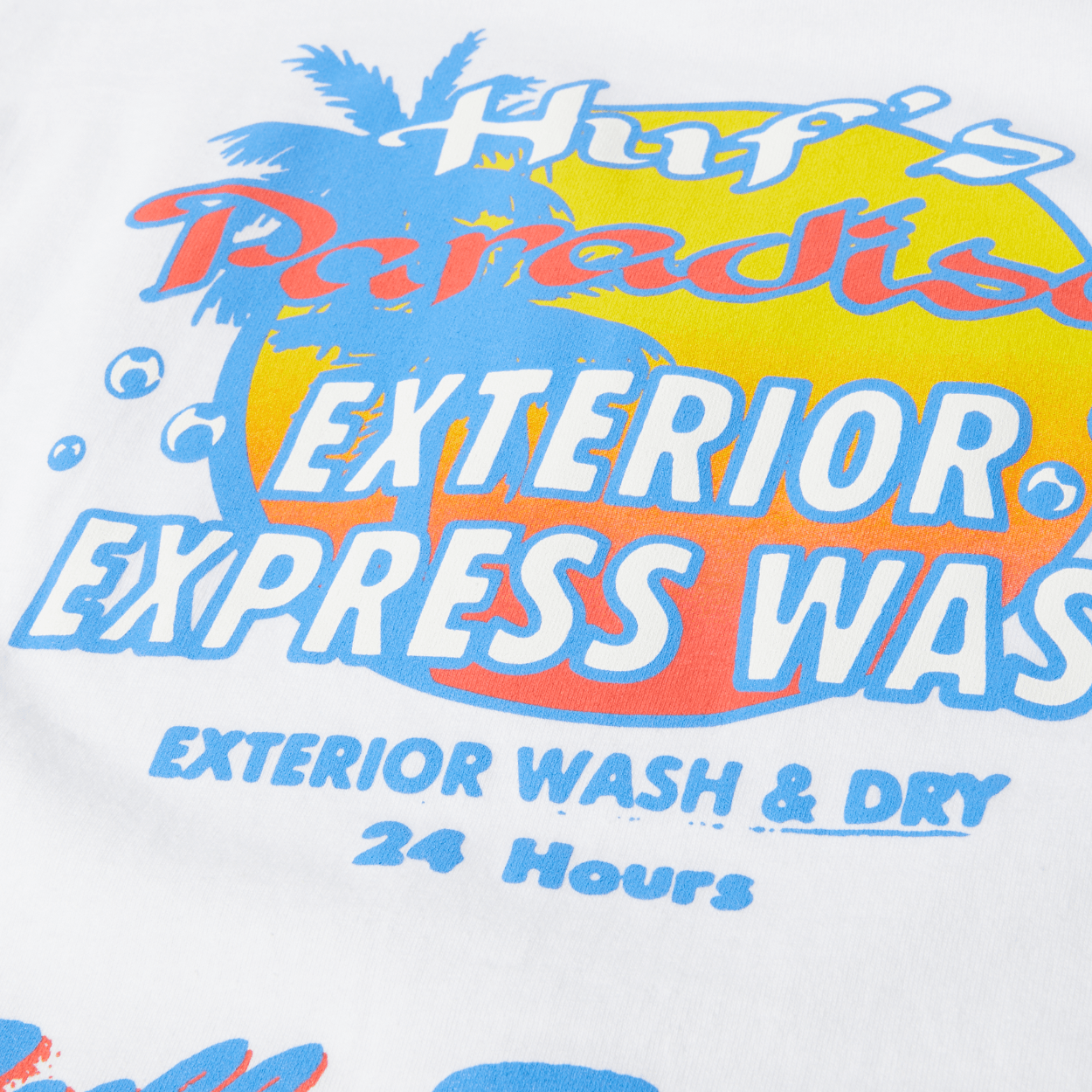 HUF Full Service T-Shirt | White - The Vines Supply Co