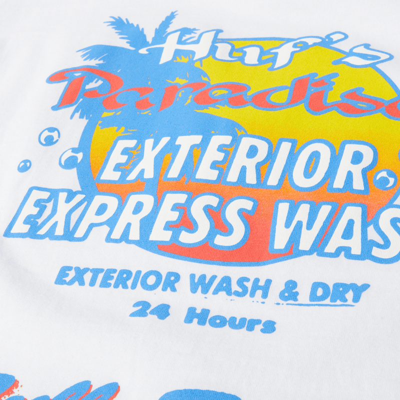 HUF Full Service T-Shirt | White - The Vines Supply Co