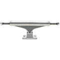 Silver Independent Stage 11 skateboard trucks with polished finish, showcasing durable trucks designed for skateboard stability and performance.