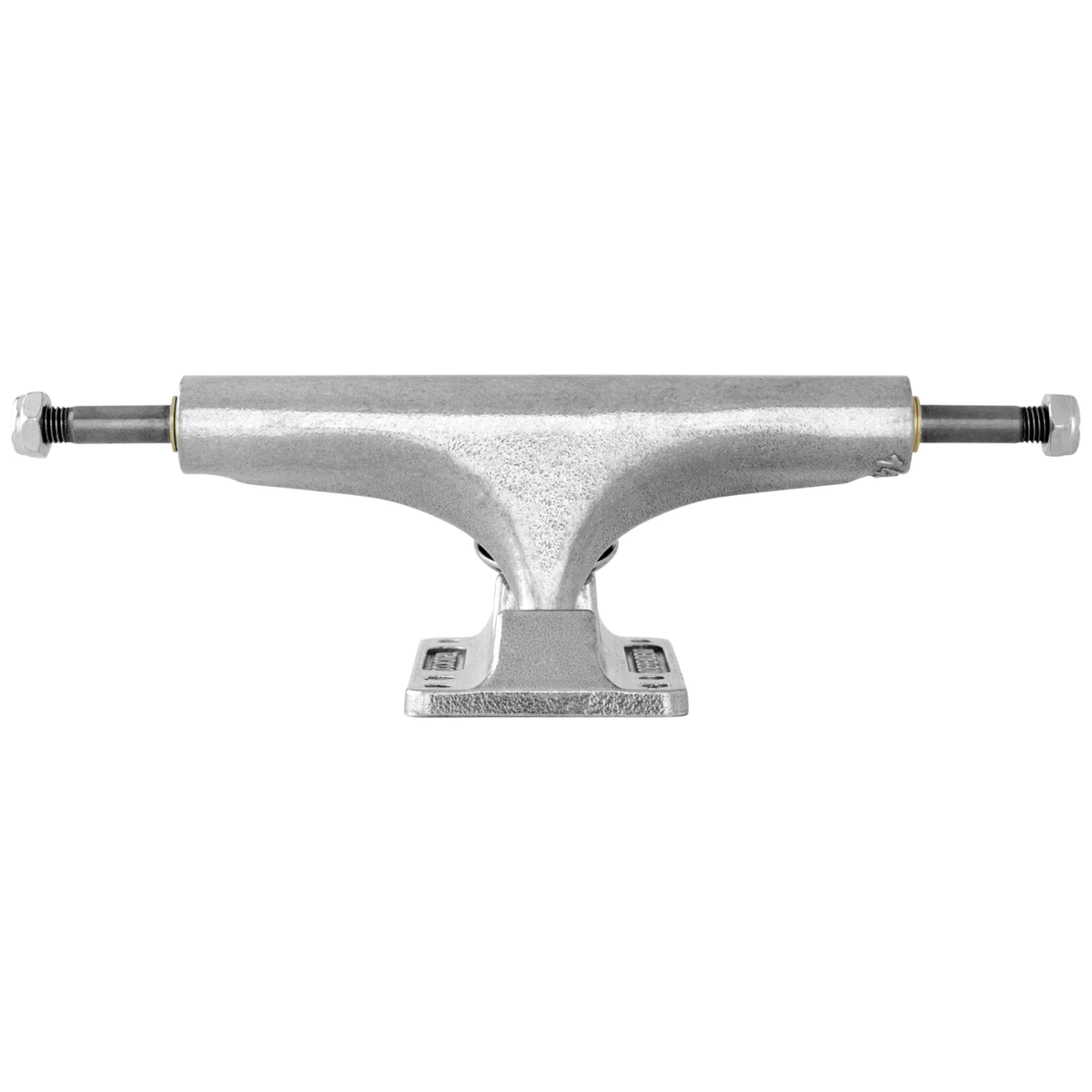 Independent Stage 4 Standard Skateboard Trucks in black, showing the durable metal construction and classic design for skateboarding.